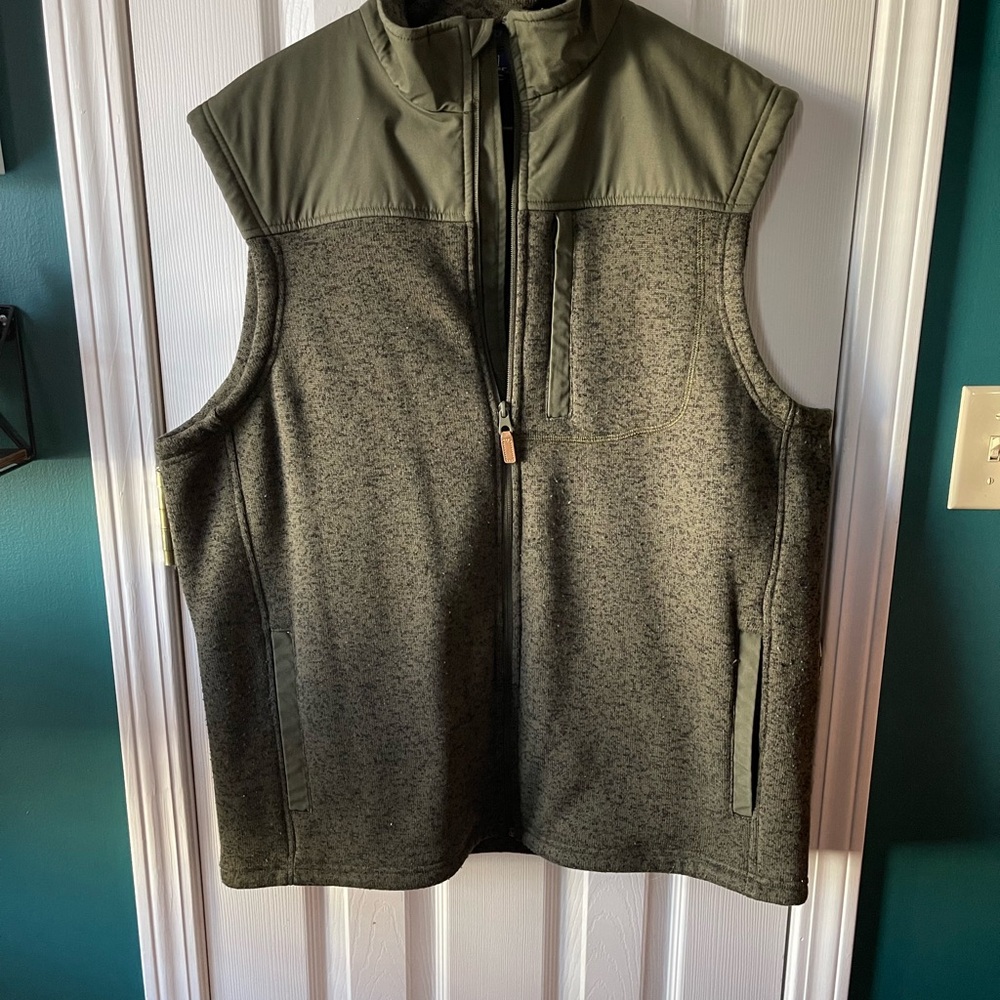 George Olive Green Men's Vest